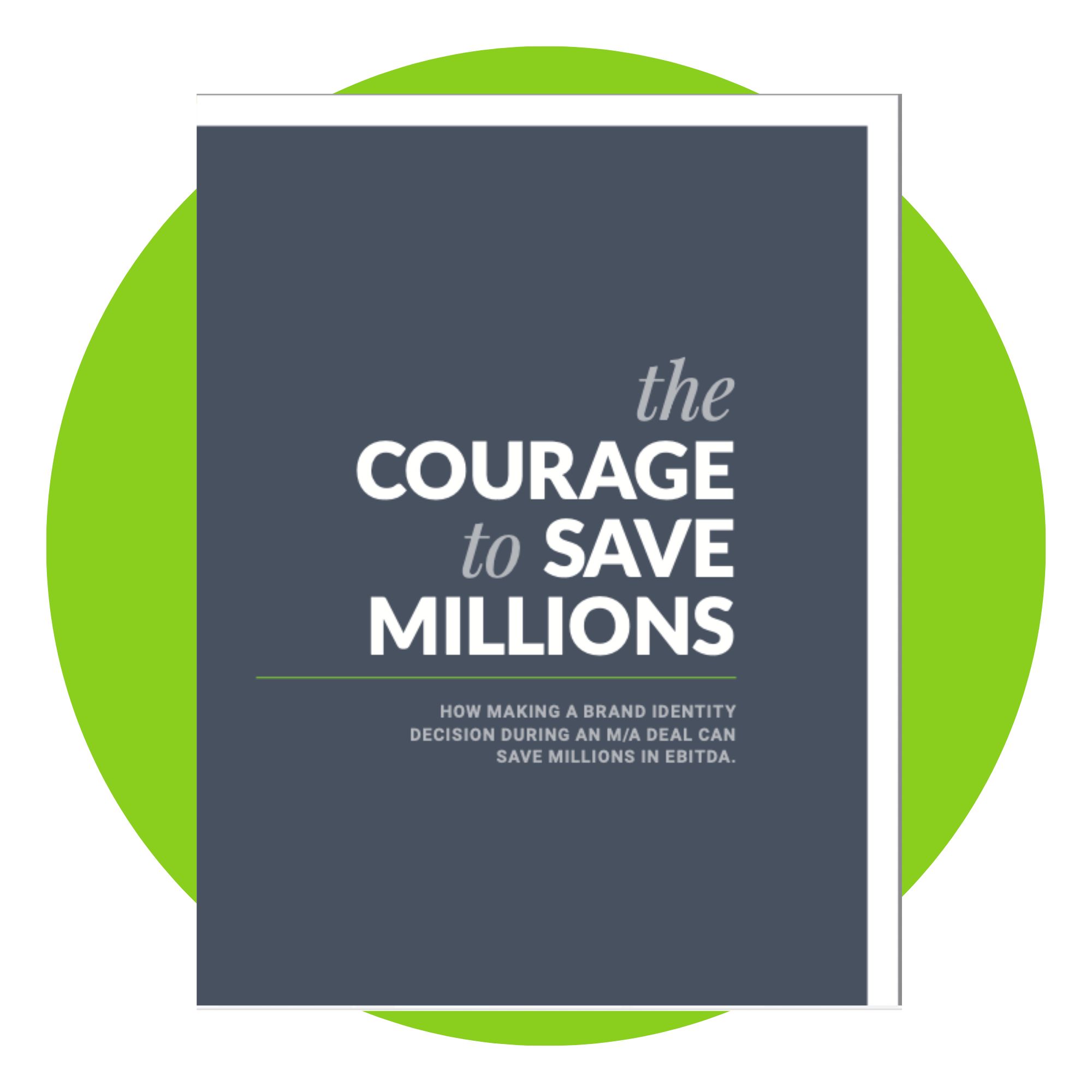 The Courage to Save Millions
